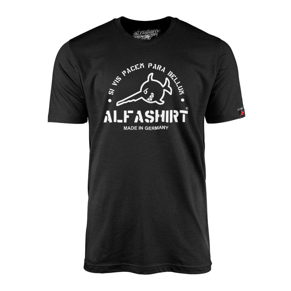 Si vis pacem para bellum - ALFASHIRT Army Bundeswehr Sawfish T-Shirt # 33405