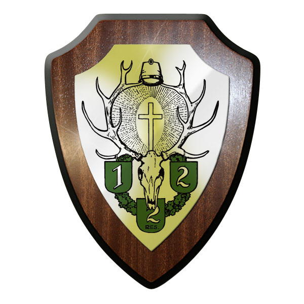 Wappenschild / Wandschild / Wappen - Königlich Bayerisches Jäger Regiment #9234