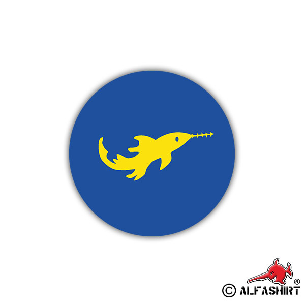 Sticker Probation Badge Naval 7cm # A1003