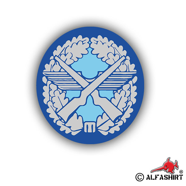Sticker Security Squad Leader Luftwaffe Coat of Arms Order 7x6cm A719