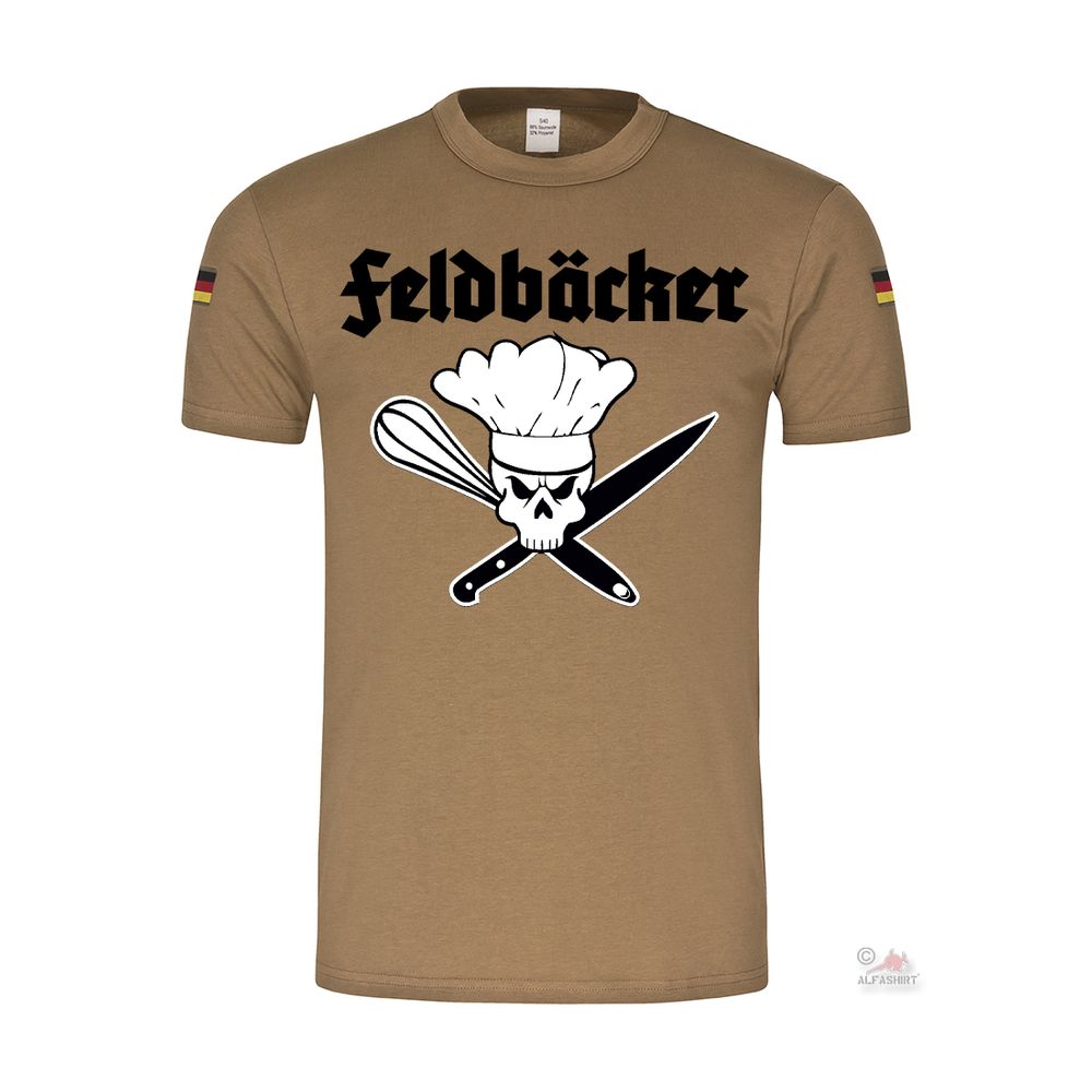 BW Tropen Feldbäcker Totenschädel Feldküche Bundeswehr Kochen Chef Essen #38104