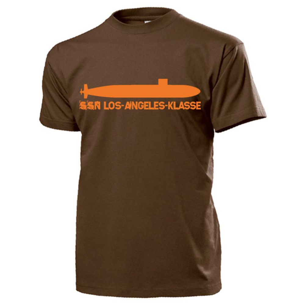 SSN Los Angeles Klasse Nuklear angetriebenes Jagd U-Boot - T Shirt #13196
