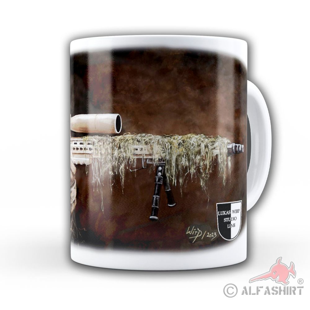 Tasse Lukas Wirp - Bundeswehr Scharfschützen G22 A2 Sniper #43295