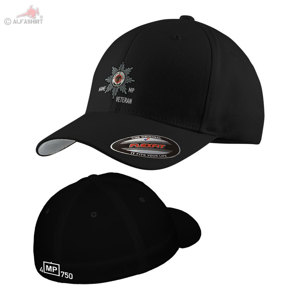 Flexfit Kappe personalisierbar 4 Kompanie MP Feldjägerbataillon FjgBtl #44916