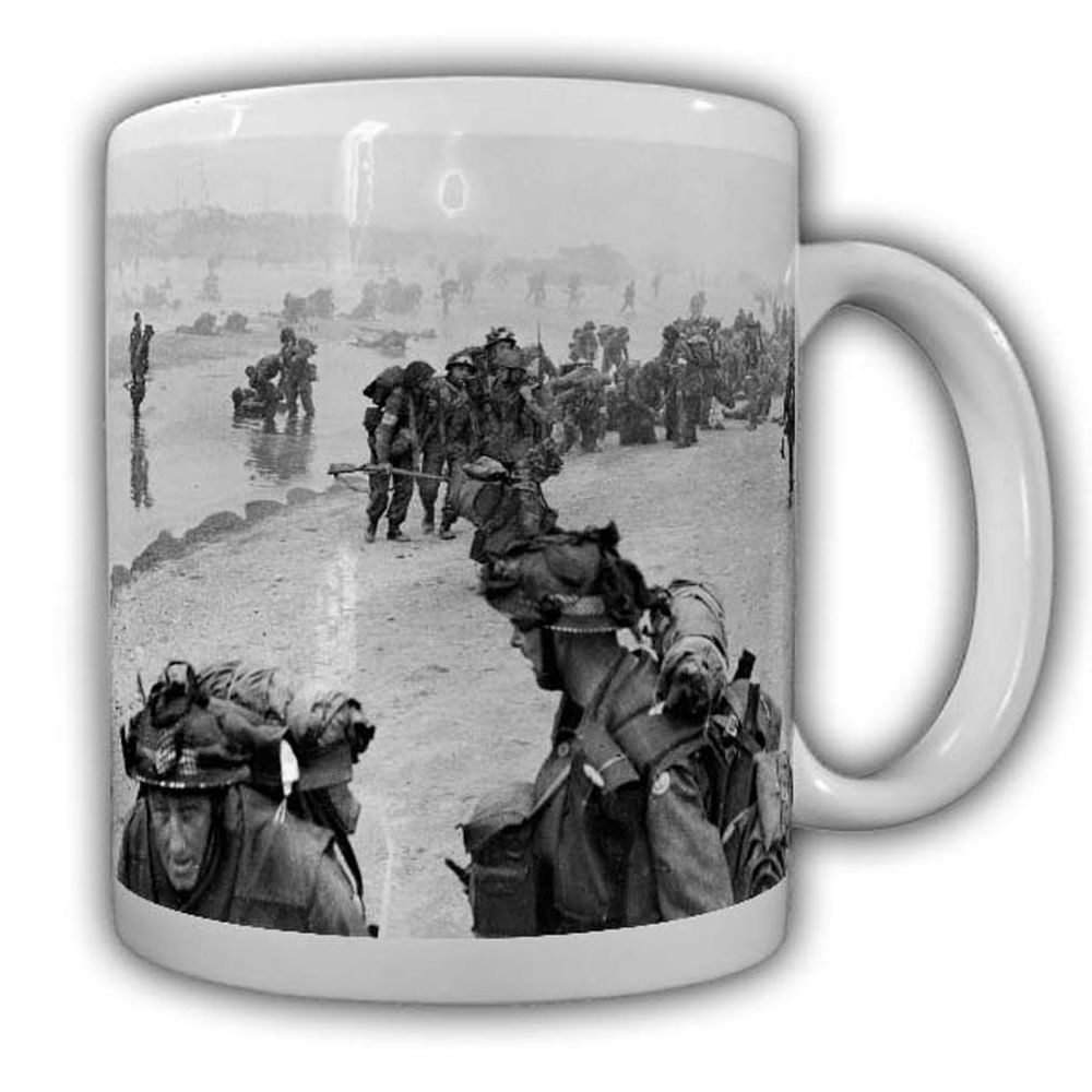 Normandie Tasse Airborne 101 Frankreich Alliierten Army Soldaten #22547