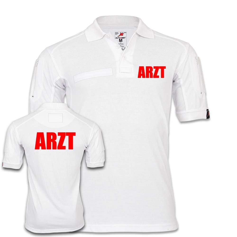 Tactical Polo ARZT Notarzt Bekleidung Einsatz Hemd Praxis Krankenhaus #25049