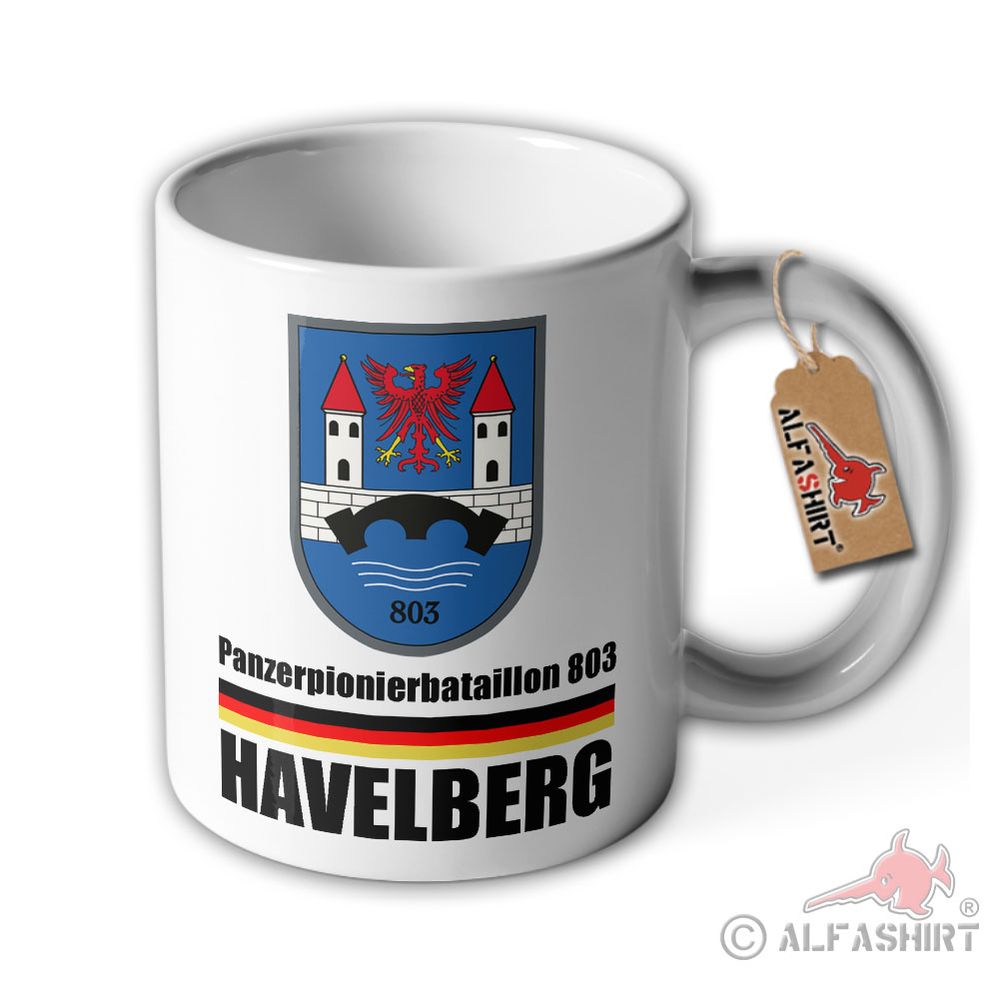 Tasse Panzerpionierbataillon 803 Havelberg Bundeswehr PzPiBtl Becher#36439
