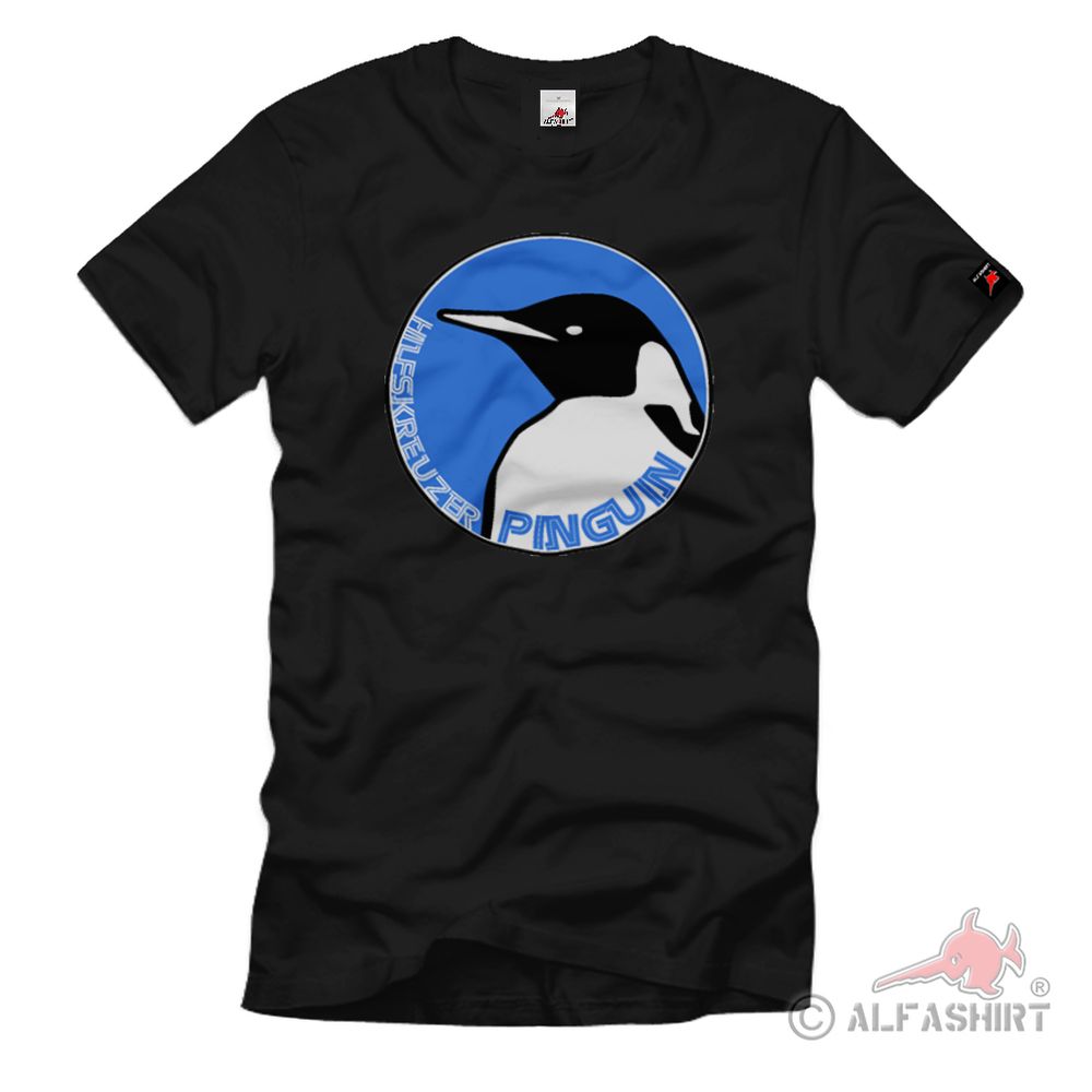 Hilfskreutzer Pinguin Schiff Frachtschiff Frachter Kriegsmarine T-Shirt  #168