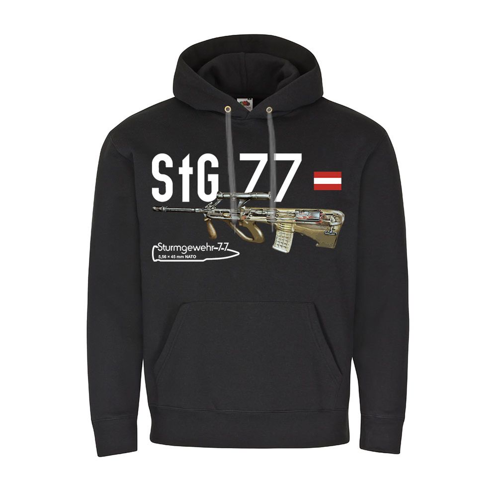 Hoodie StG 77 Sturmgewehr Pullover Gewehr Österreich Bundesheer #21788