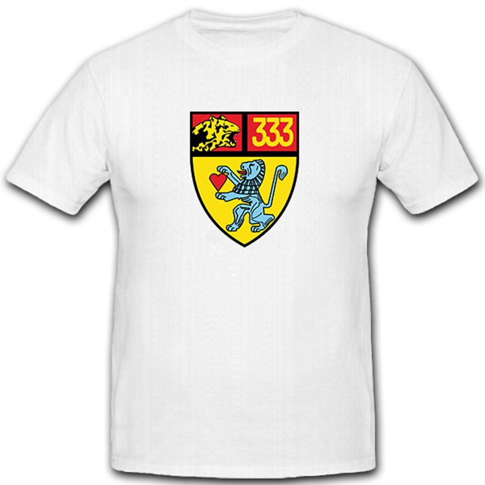 PzBtl 333 Panzerbataillon Panzer Bataillon Kompanie Wappen - T Shirt #5114