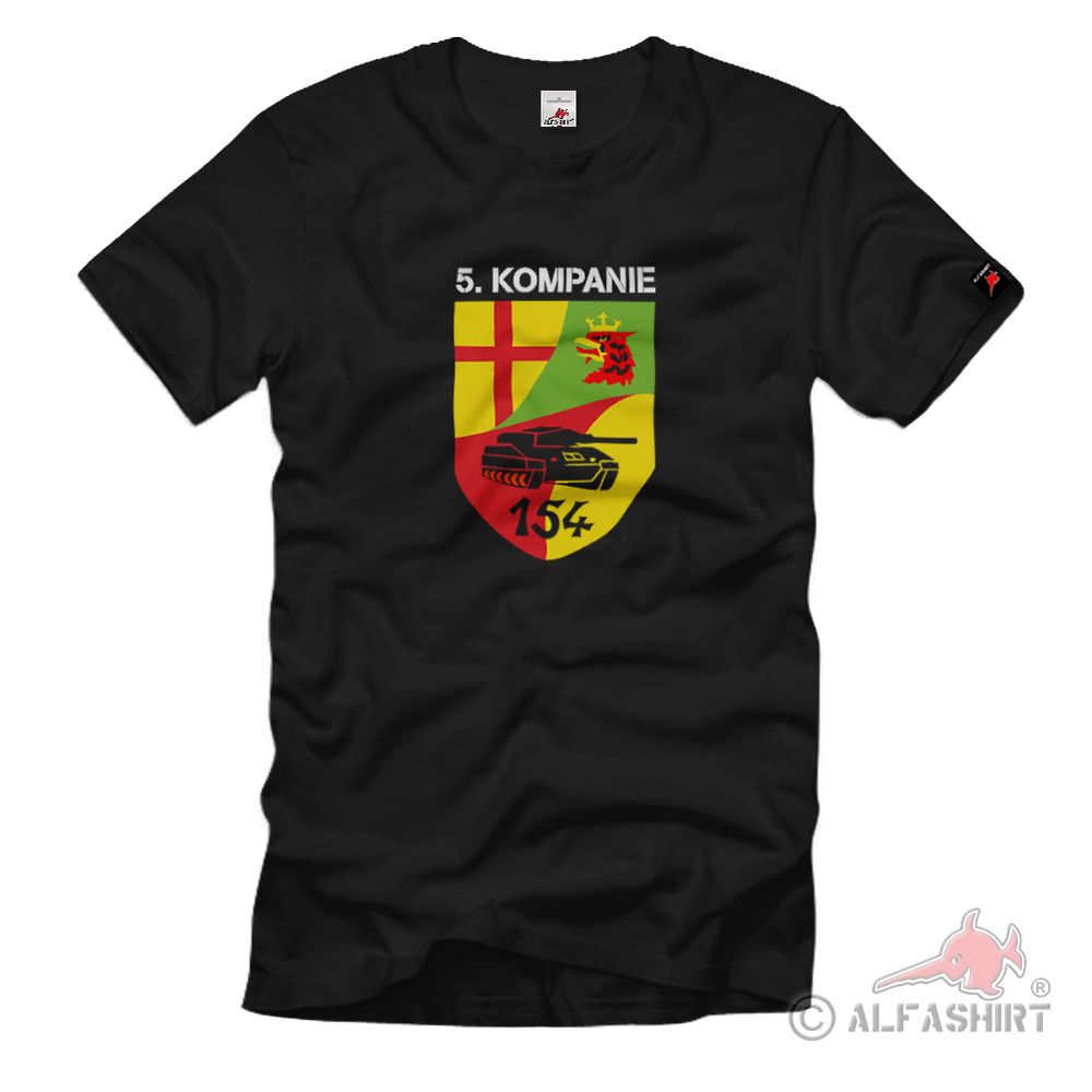 5 154 Pzbtl Westerburg Westerwald Instandsetzung Panzerbataillon T Shirt #1979