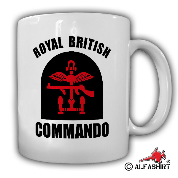 Royal British Commando Wappen Abzeichen Marines England Einheit Tasse #17270