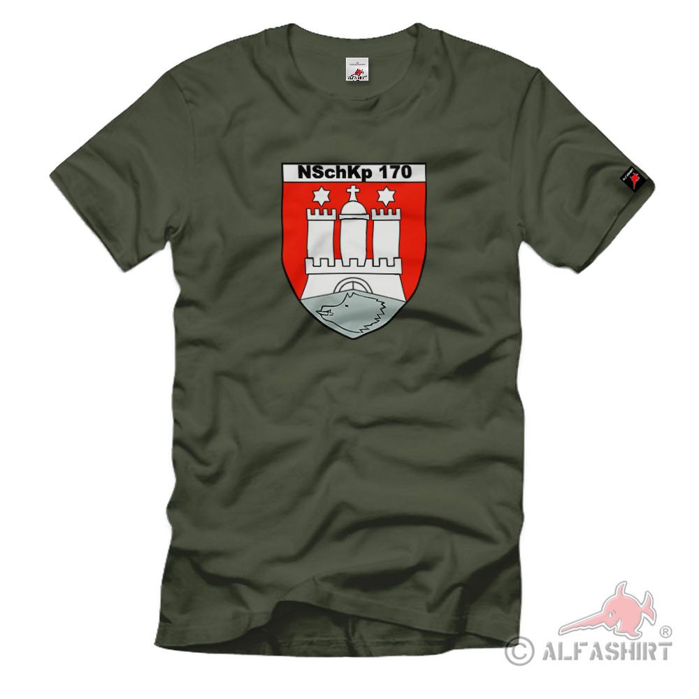NSchKp 170 Wappen BW Militär Heer Nachschub T-Shirt#2640