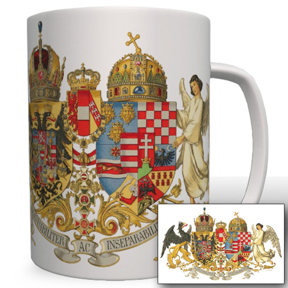 Österreich Ungarn König Königreich Transparent Tasse #16761