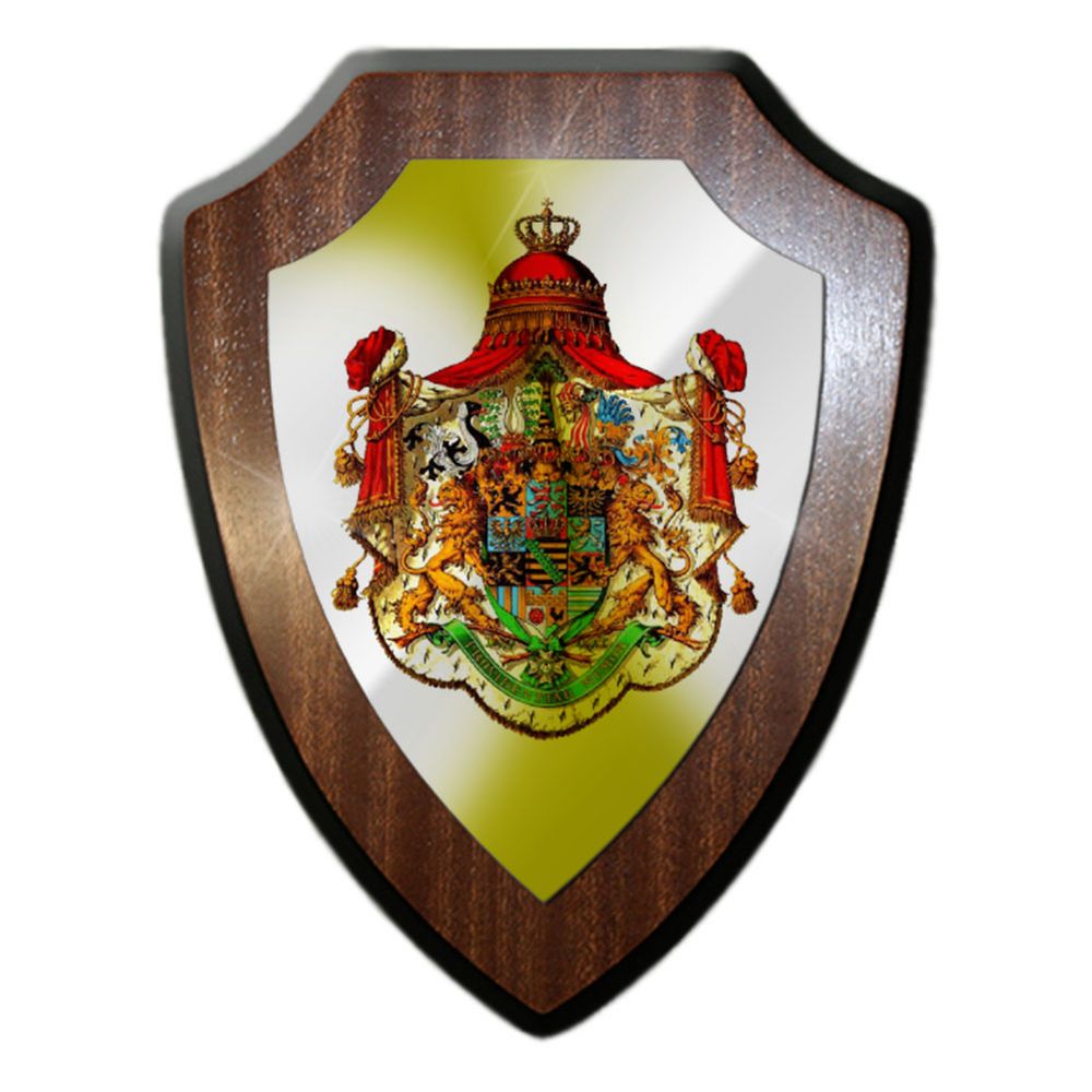 Wappenschild Königreich Sachsen Kurfürstentum Wappen  Dekoration Heimat #32325