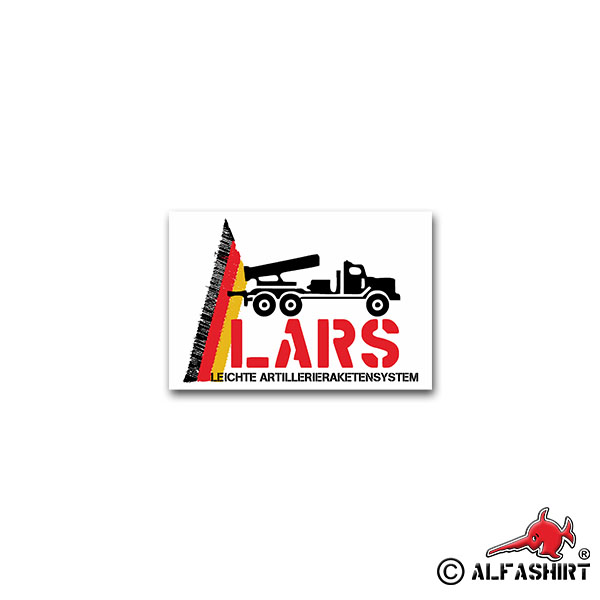 Sticker Lars Light artillery artillery 10x7cm # A2361