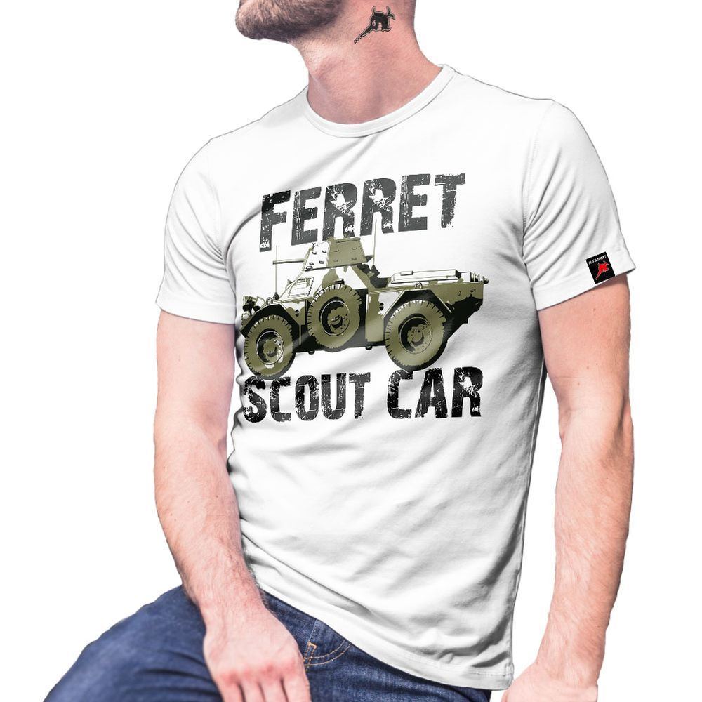 Ferret Scout Car Rad-Panzer Oldtimer Britische Armee gepanzert Straßen #30076