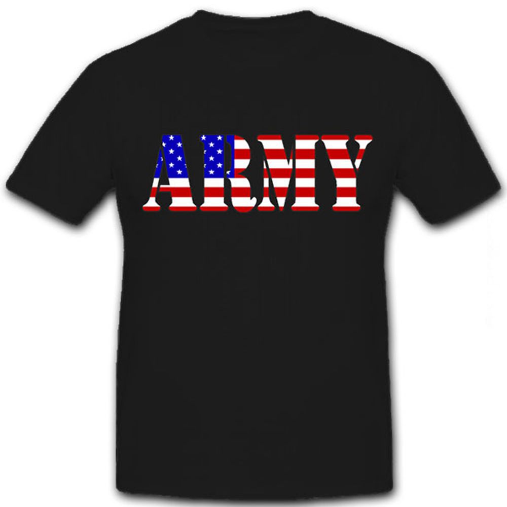 Army USA Flagge Amerika Militär US Soldat Militaria Uniform- T Shirt #12516