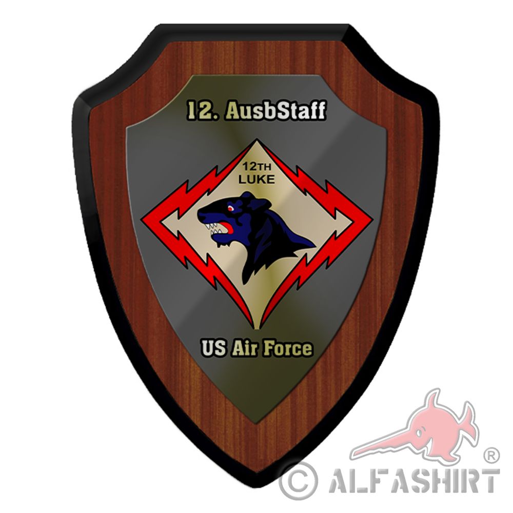 Wappenschild 12 AusbStaff Staffelwappen Ausbildungsstaffel Bundeswehr #39463