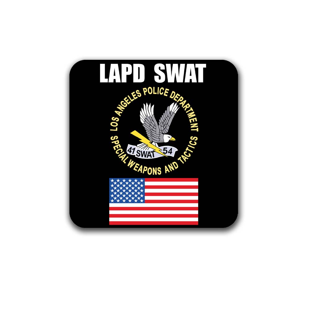 LAPD SWAT Aufkleber Sticker Los Angeles Police Department Special 15x15cm A5073
