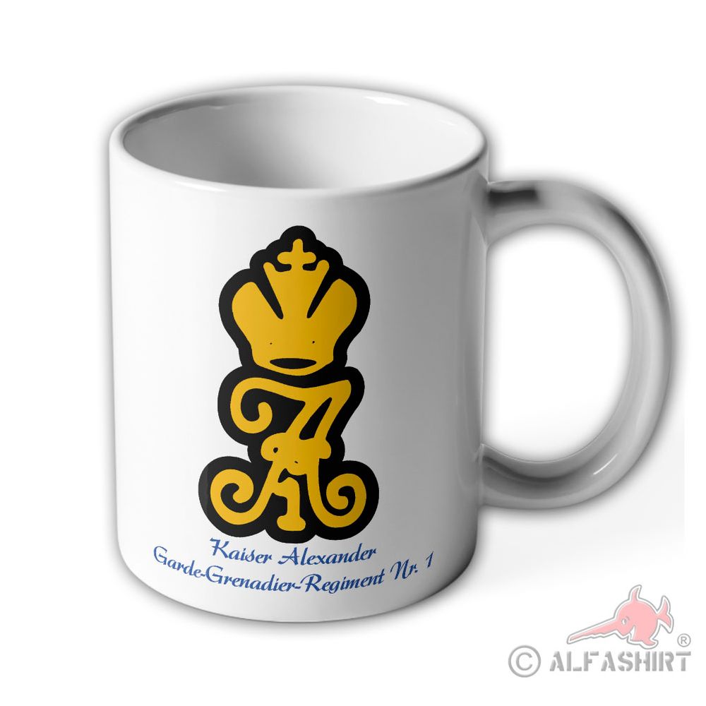 Kaiser Alexander Garde Grenadier Regiment Nr 1 Preußen WW1 Tasse #38406