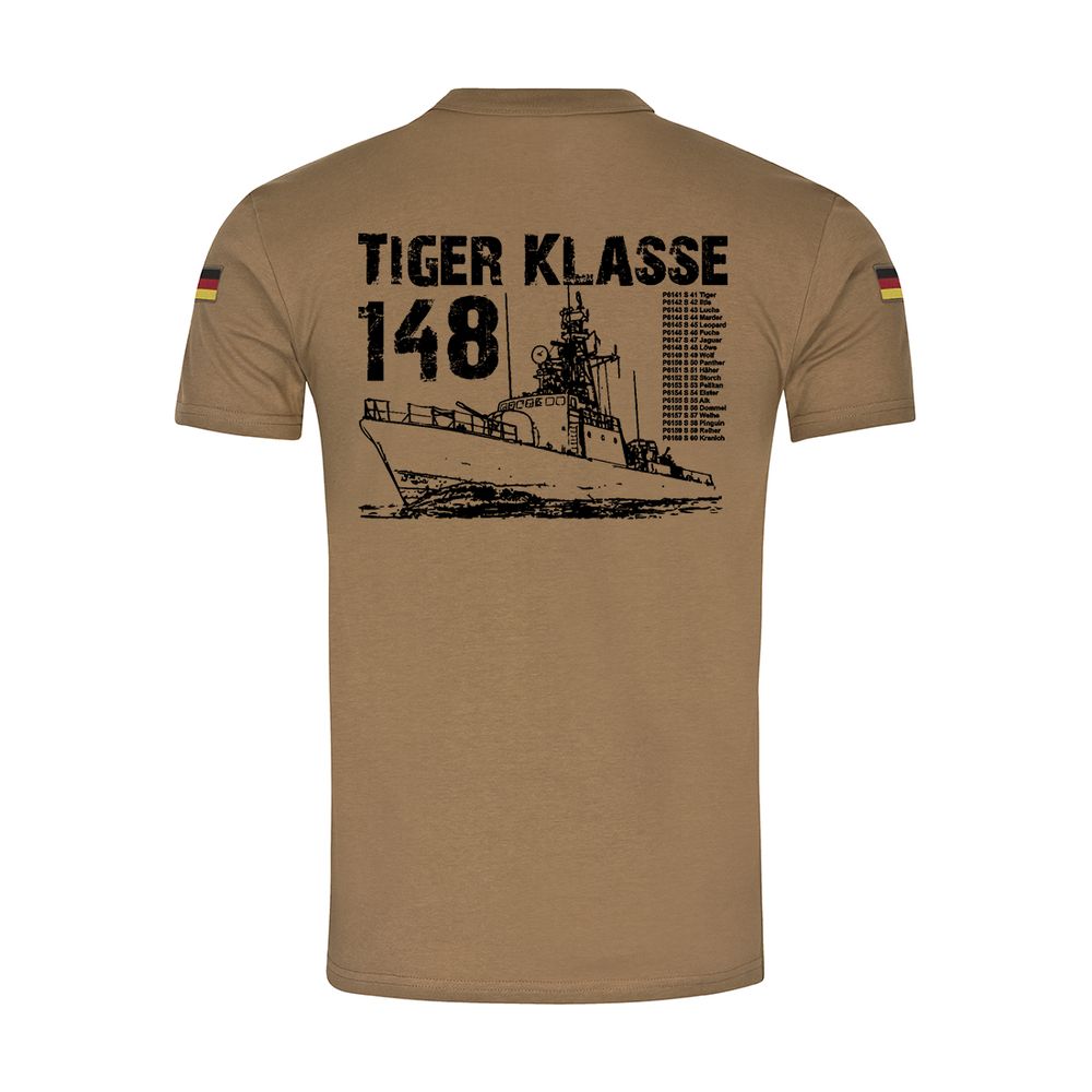 BW Tropen 3 Schnellbootgeschwader Marine Bundeswehr Schnellboot Tshirt#31268