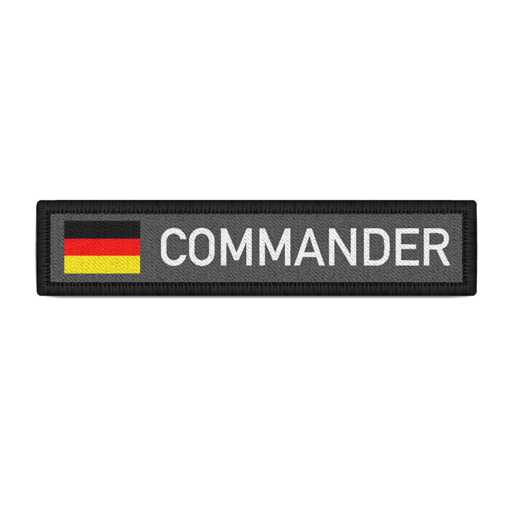 Patch Namensschild Germany Commander Oberstleutnant Army Militär Offizier #30307