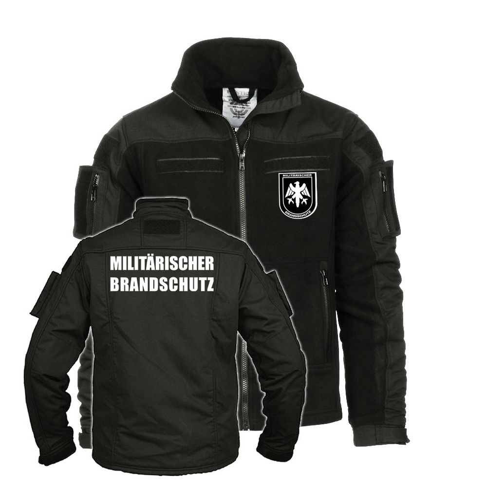 SALE Tactical Fleece Jacket Military Fire Protection PRINTED Bundeswehr #35251