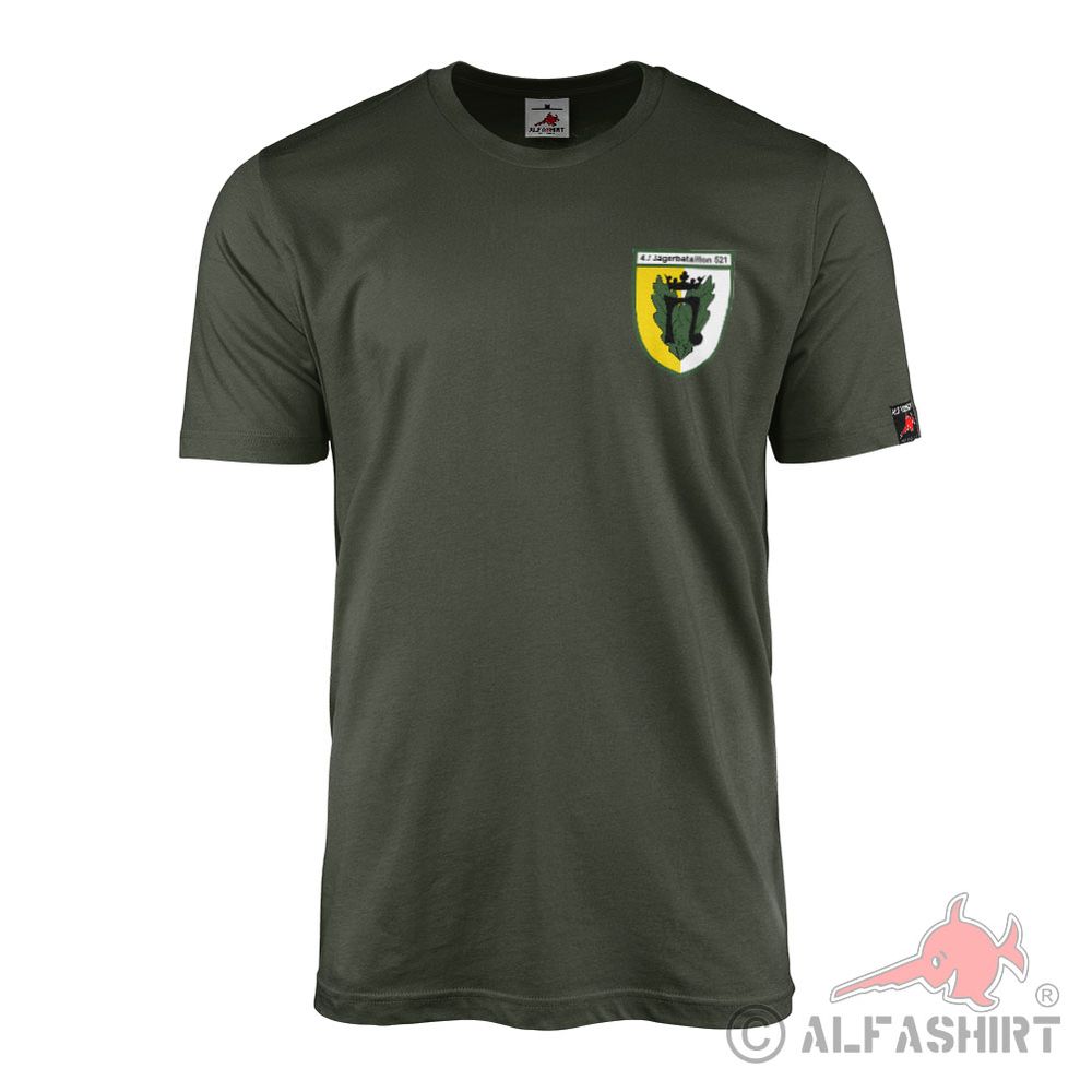 T-Shirt 4 Kompanie Jägerbataillon JgBtl 521 Northeim HSchBrig 52  #44544