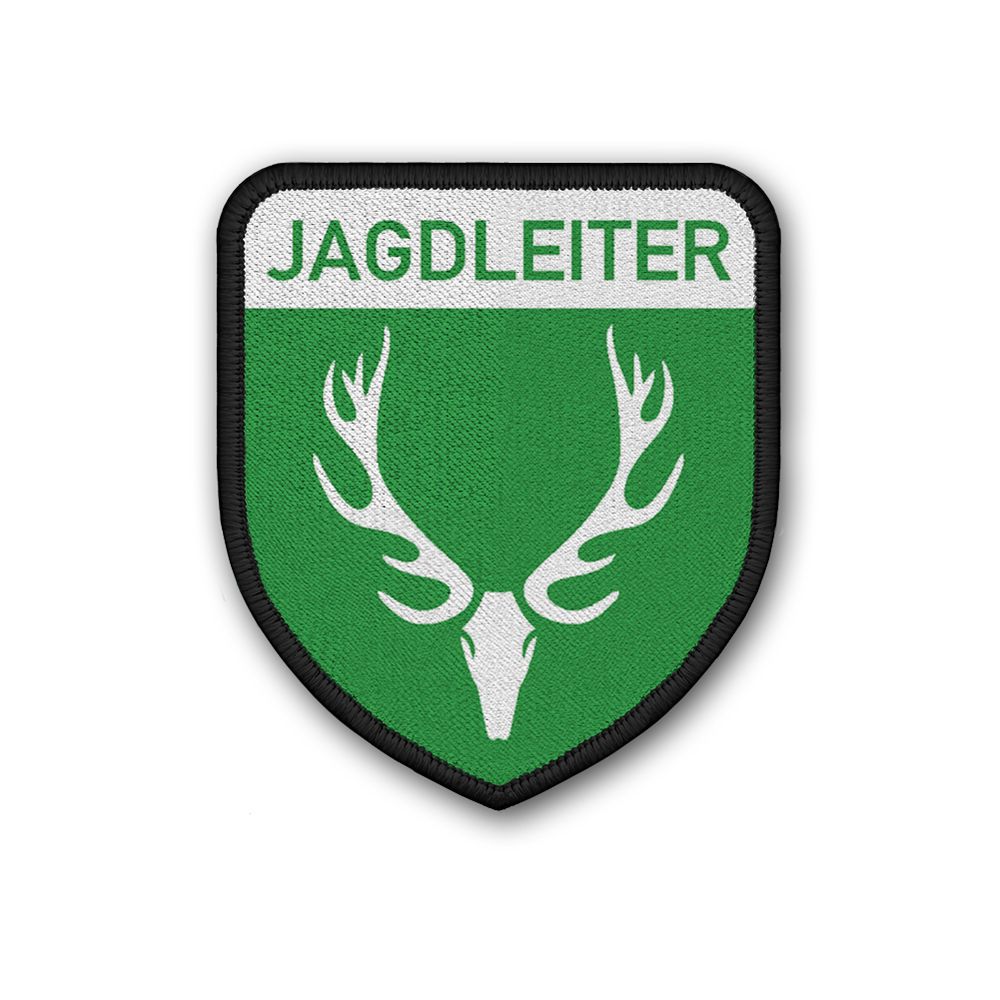 Patch Jägerleiter Jäger Aufsicht Treibjagd Abzeichen Aufnäher #36560