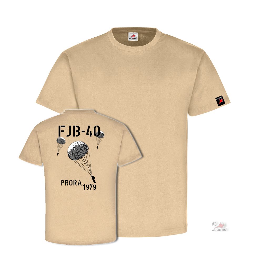 FJB-40 Prora 1979 Fallschirmjägerbataillion NVA DDR Willi Sänger T-Shirt#32109
