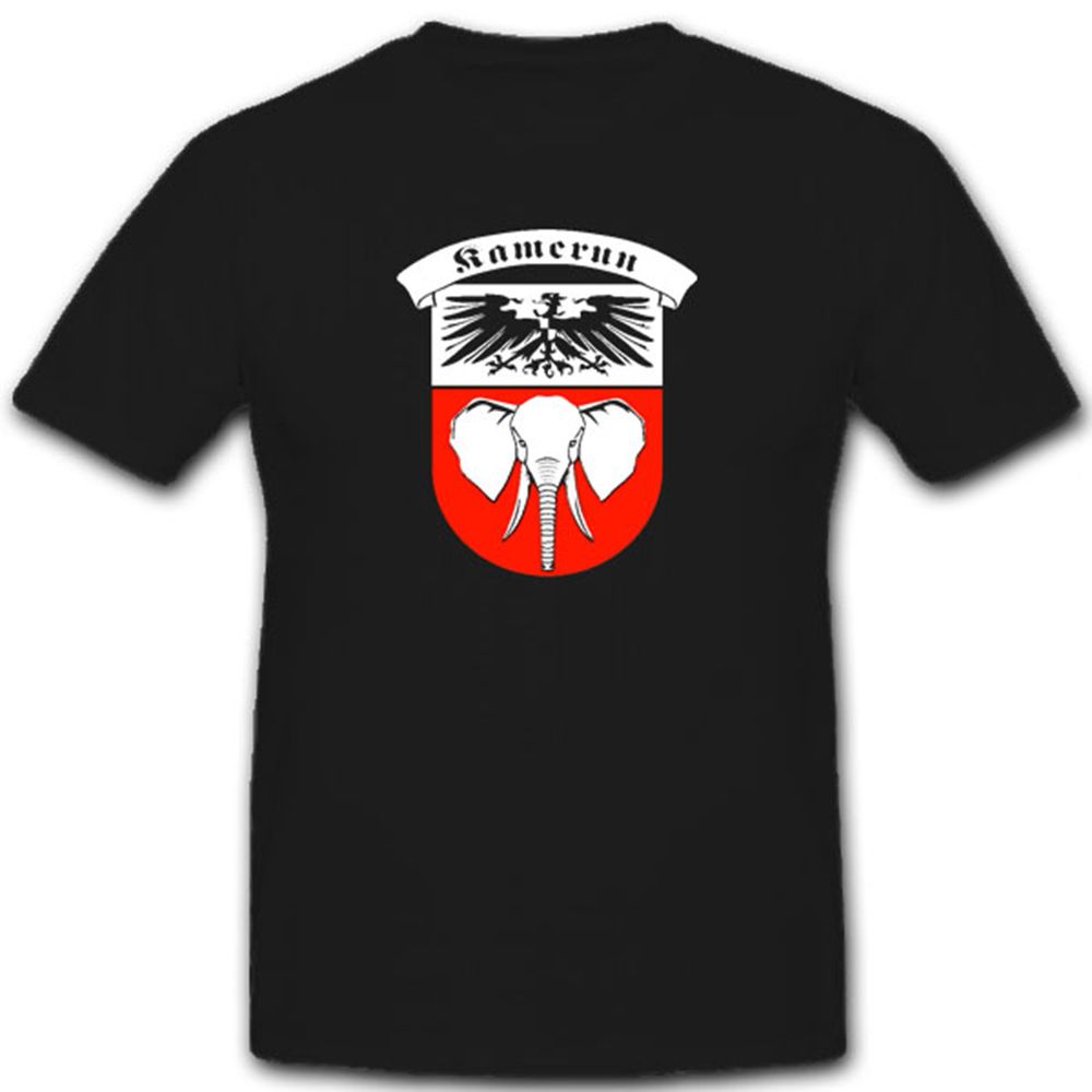 Deutsch Kamerun Deutschland Deutsche Kolonie Wappen Kamerun - T Shirt #7544