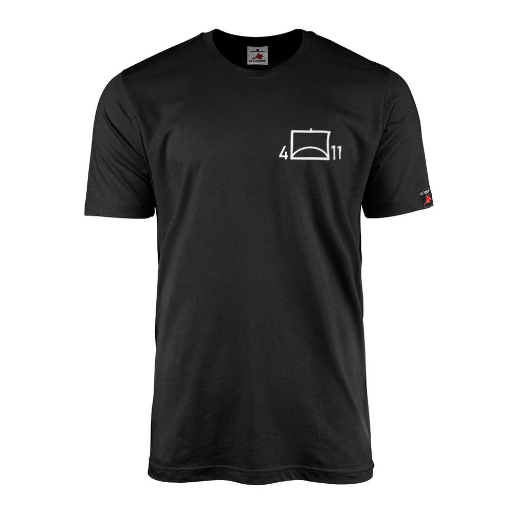 T-Shirt 4. Kompanie Flugabwehrregiment FlaRgt 11 Heeresflugabwehrtruppe #46910
