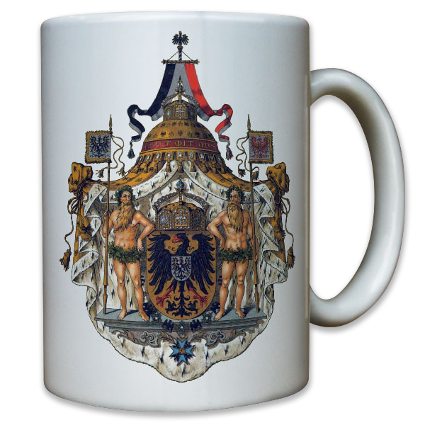 Kaiserwappen Preußen Deutschland Emblem Wilhelm Friedrich - Tasse Kaffee #9561