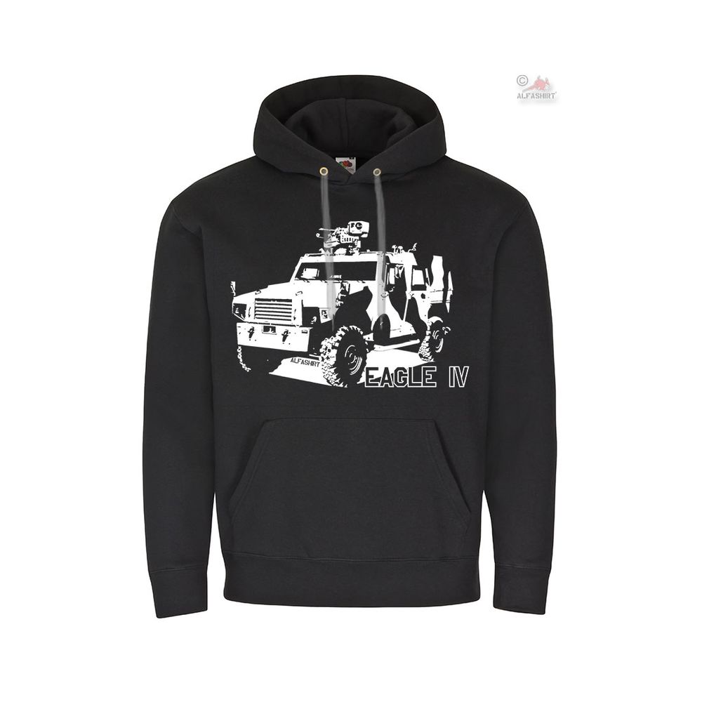 Eagle IV BW Einsatzfahrzeug Auslandseinsatz Auto Wagen Kapuzenpullover #27382
