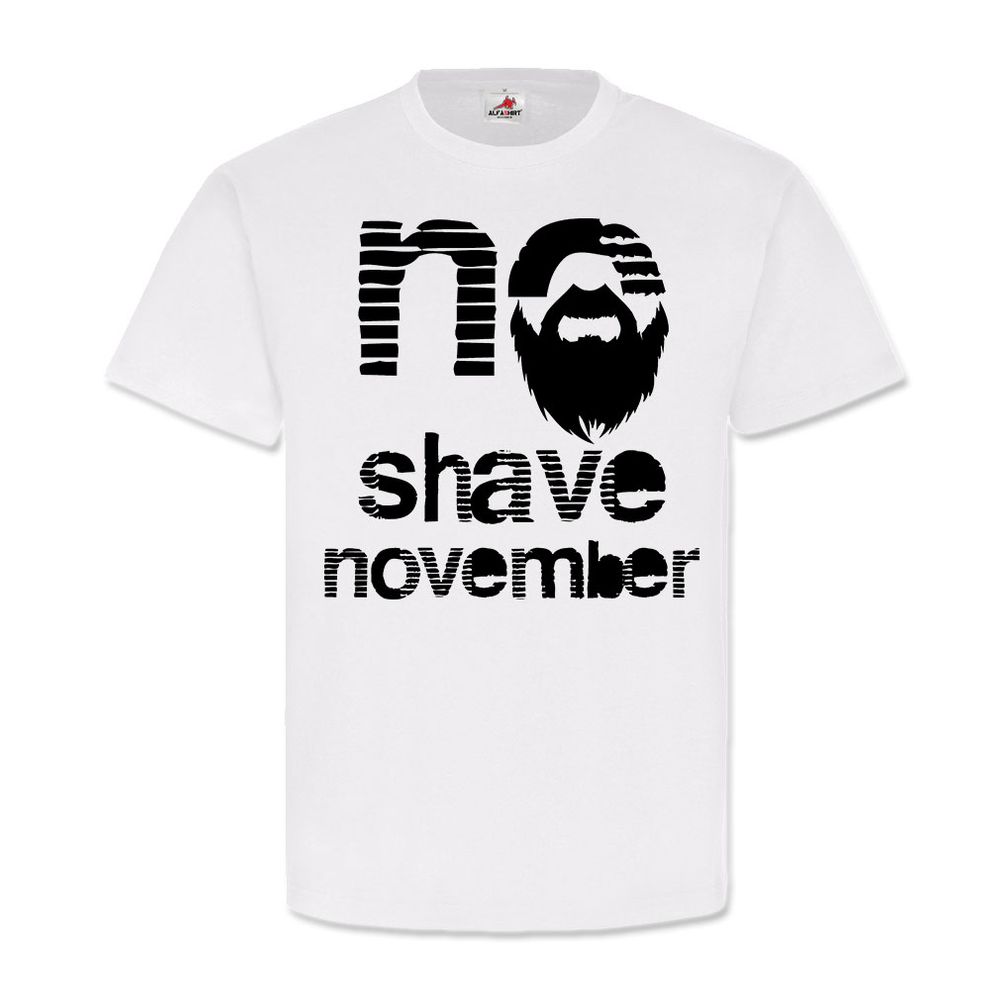 no shave november Bart Männer nicht rasieren Fun Spaß Tactical T-Shirt #23098