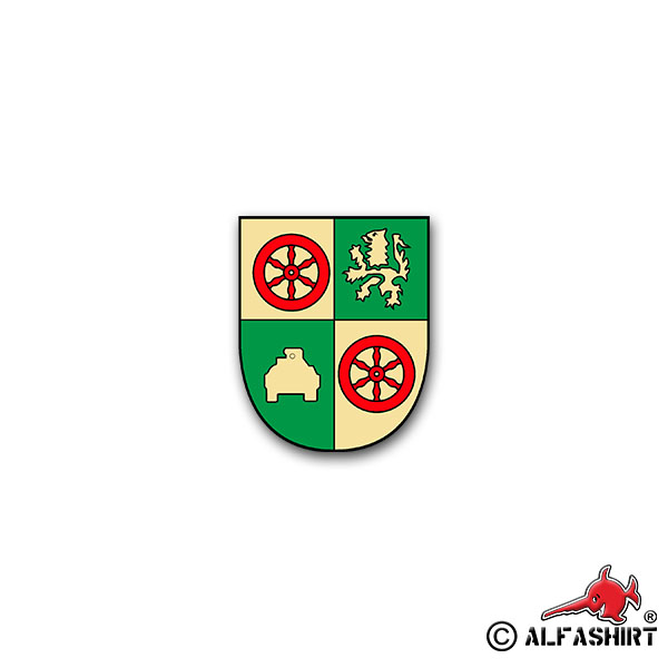 Sticker PzGrenBtl 53 Panzer Grenadier Battalion Fritzlar 7x6cm A1370