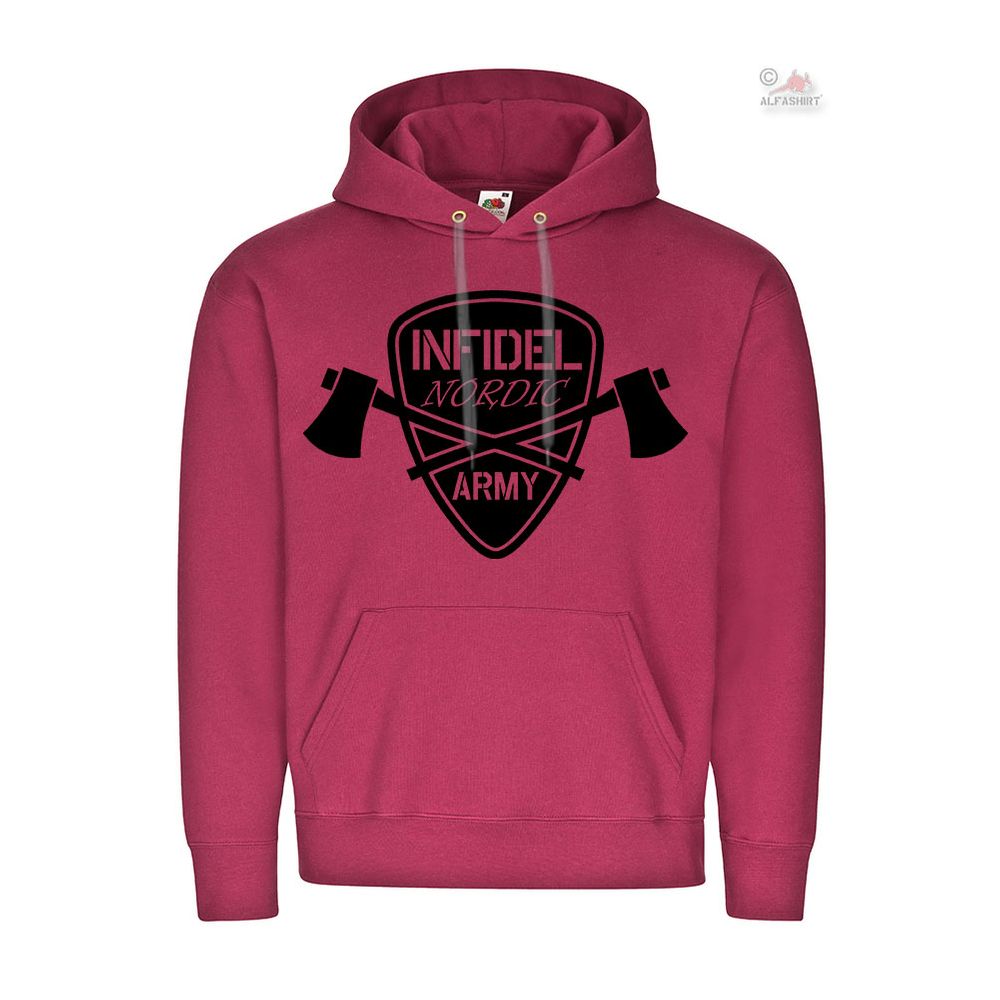 Infidel Nordic Army Finland Norwegen Schweden Dänemark Kanada Hoodie #19766