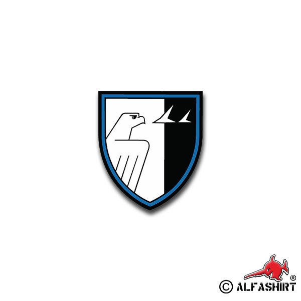 Aufkleber/Sticker FmRgt33 Fernmelderegiment Luftwaffe BW 7x6cm A1323
