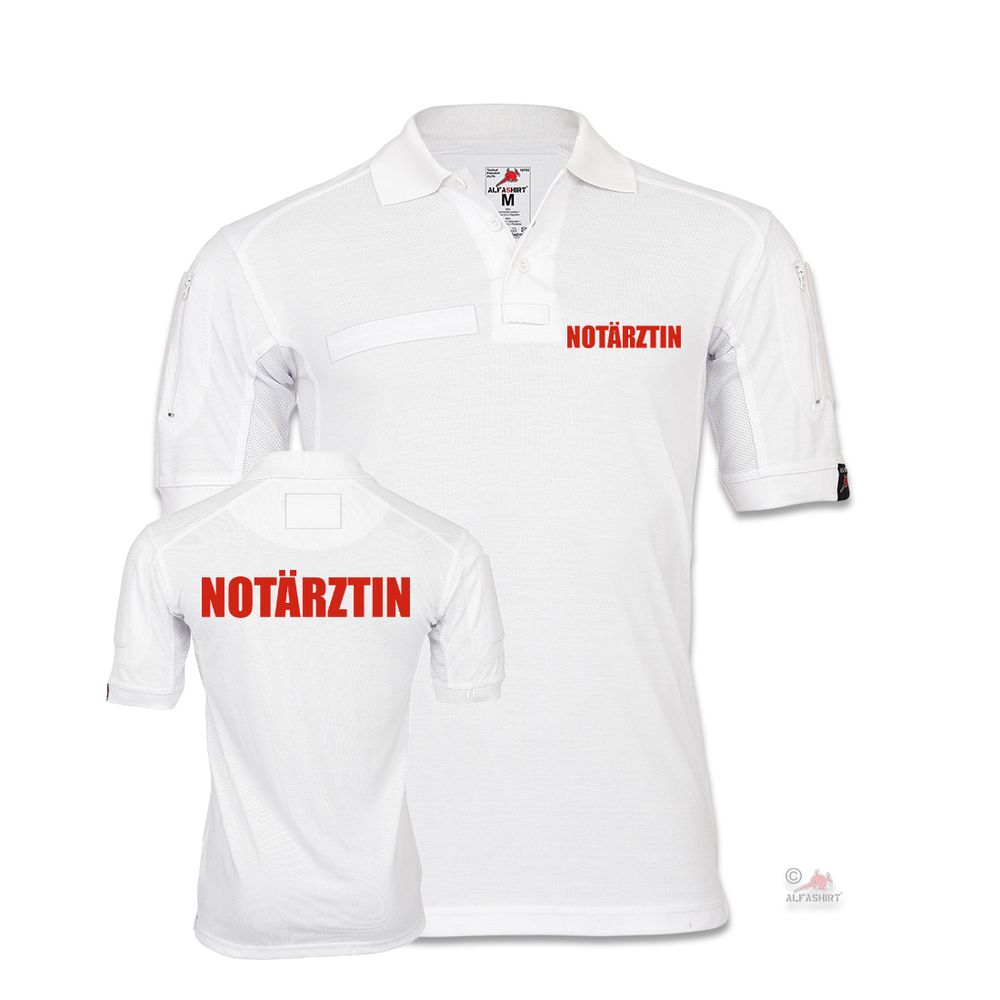 Tactical Polo Notärztin Doktorin Ärztin Krankenhaus Bekleidung Hemd KRKW  #30724