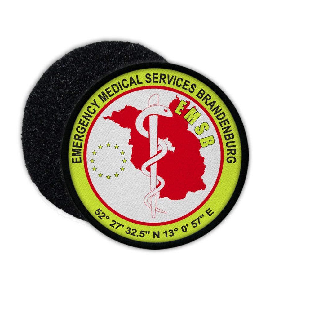 Patch EMSB Rettungsdienst Brandenburg Bundesland Deutschland Samariter #33052