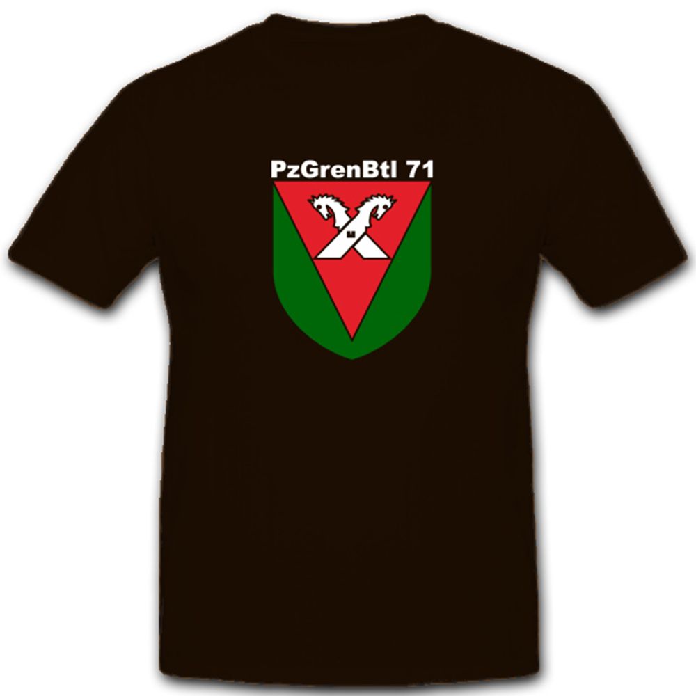 Pzgrenbtl 71 Panzergrenadierbataillon 71 Militär Bundeswehr - T Shirt #4904