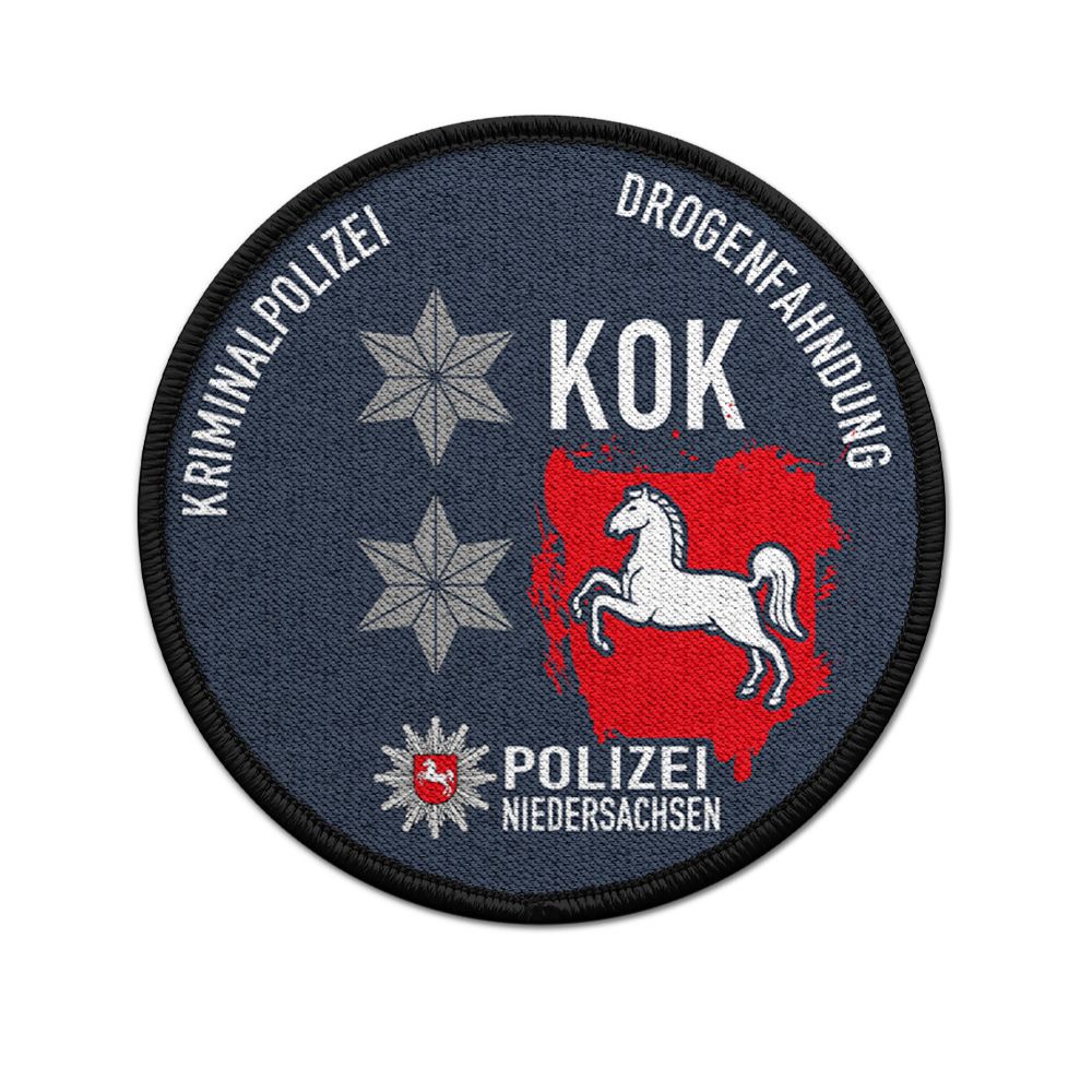 Patch Rund KOK Police Lower Saxony Criminal Police Drug Enforcement #47563