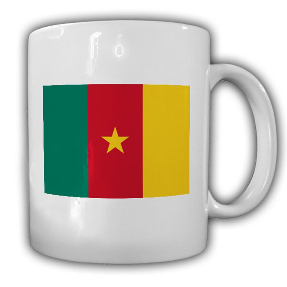 Republik Kamerun Flagge Fahne Kaffee Tasse #13531