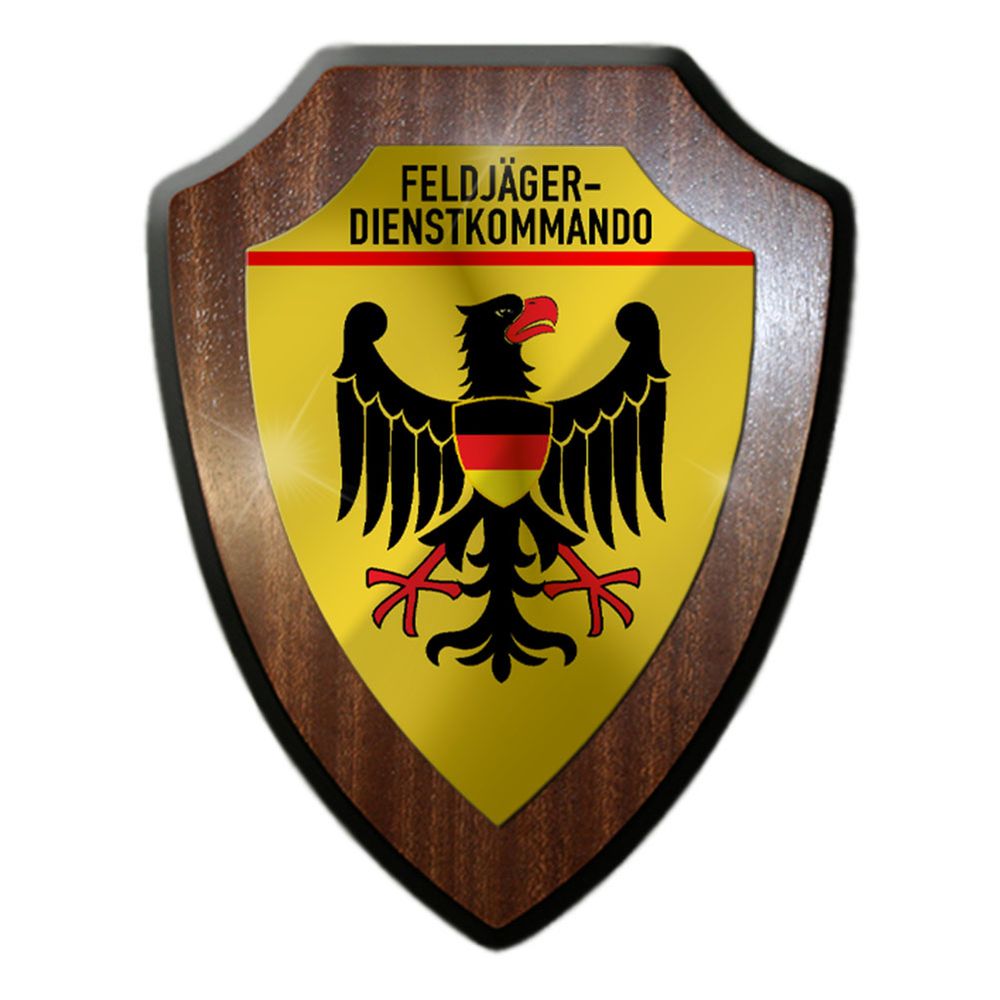 Escutcheon Feldjägerdienstkommando FJgDstKdo BW Feldjäger MP military # 30323