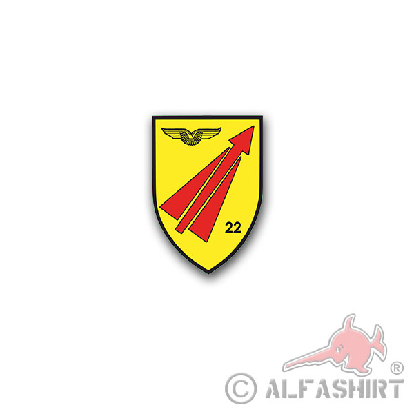 Flarak 22 Sticker Sticker anti-aircraft missile group Bundeswehr 5x7cm # A4121