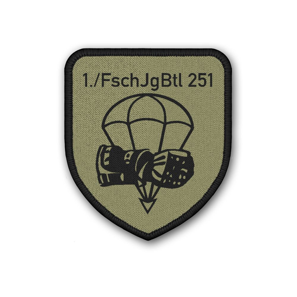 Patch FschJgBtl 251 Calw Fallschirmjäger-Bataillon Kompanie Aufnäher#21622