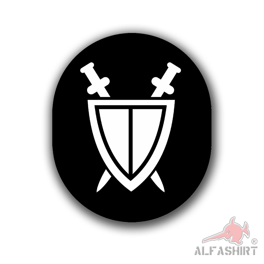 Aufkleber NVA Dienstlaufbahn Abzeichen 18x15cm Justizdienst DDR #A6325