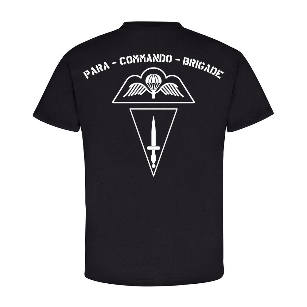 PARA COMMANDO BRIGADE Belgien Fallschirmjäger Luftlandeeinheit - T Shirt #11159