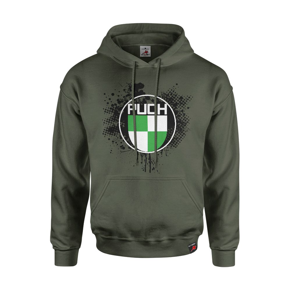 Hoodie Puch Österreich Oldtimer Fan Motorrad Pullover Kapuzen #41183